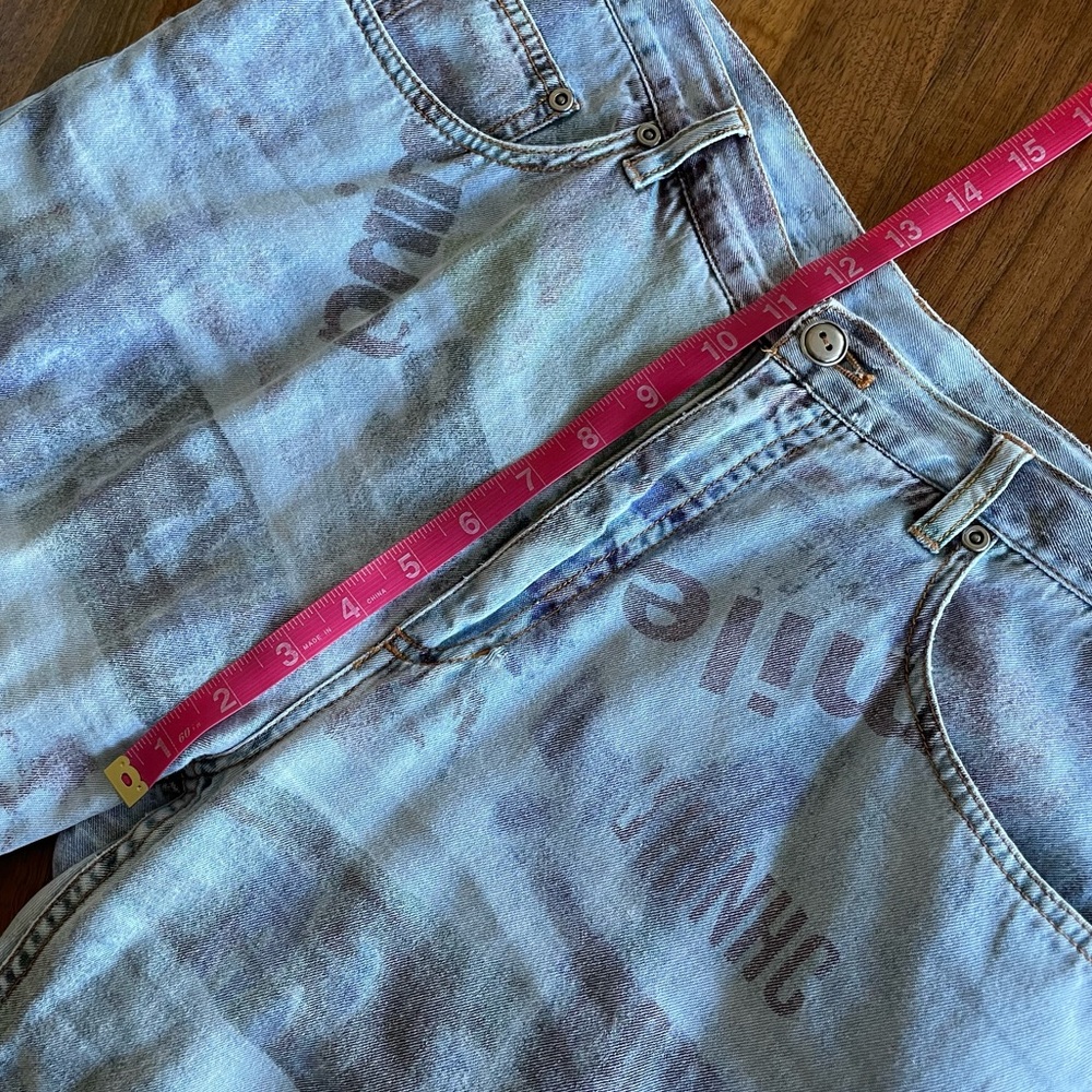 VINTAGE Streetwear Matching Set! Chico’s Design Lightweight Smile Chambray Denim - Picture 9 of 15